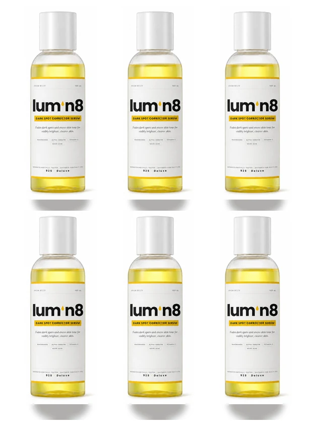 Lumin8 Dark Spot Corrector Serum, 6-bottle package